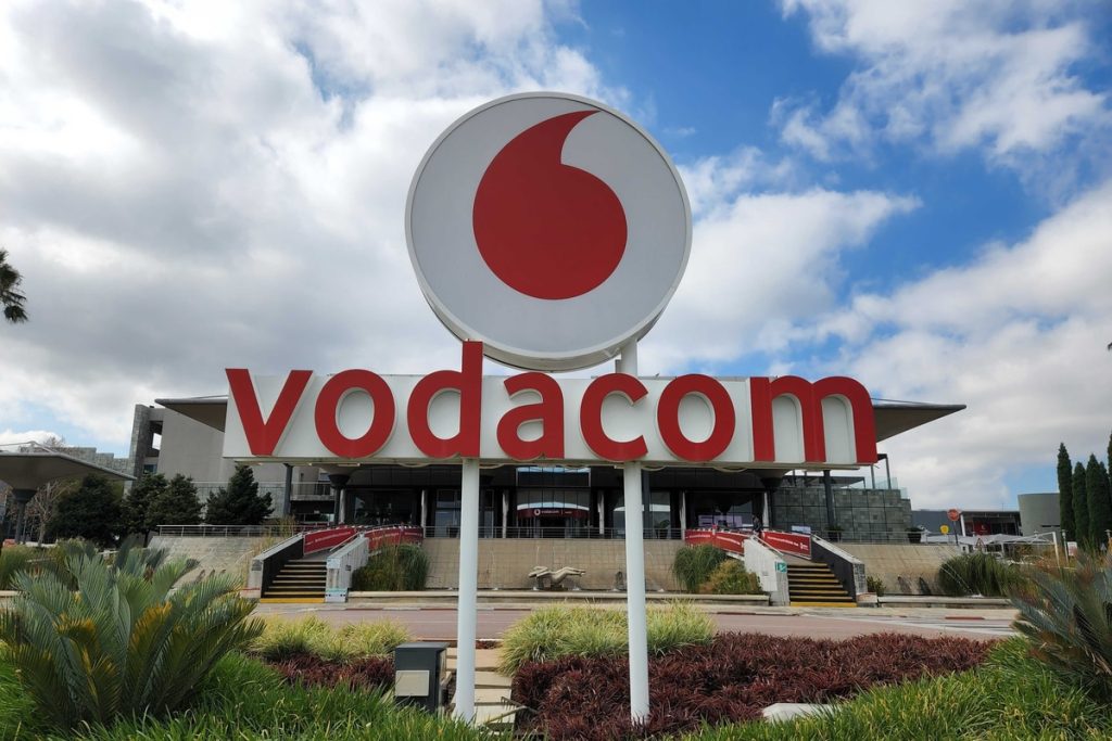 Vodacom sign at VodaWorld