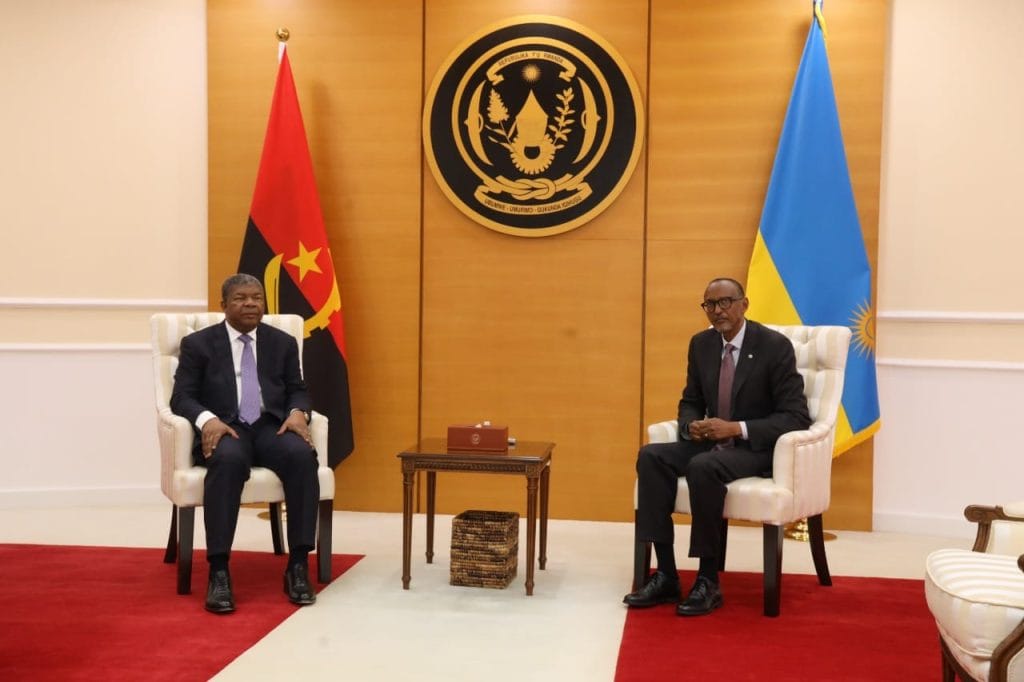 joao lourenco e paul kagame