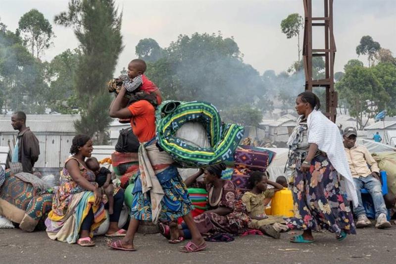 People continue to flee fighting in eastern DRC