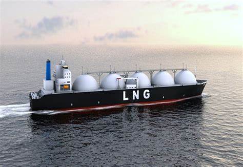 Mozambique LNG ship