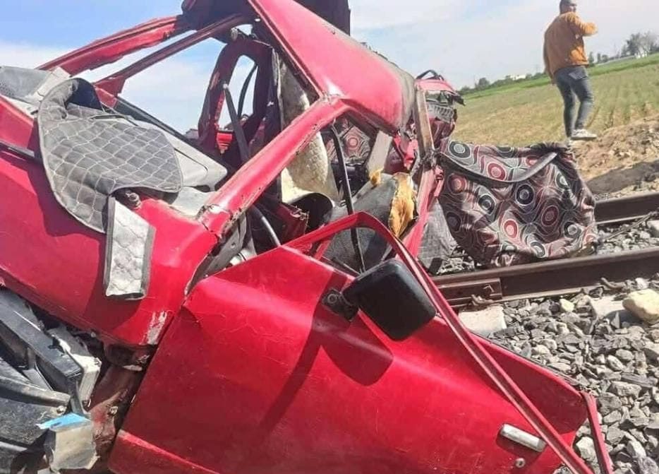 Train-Minibus Collision